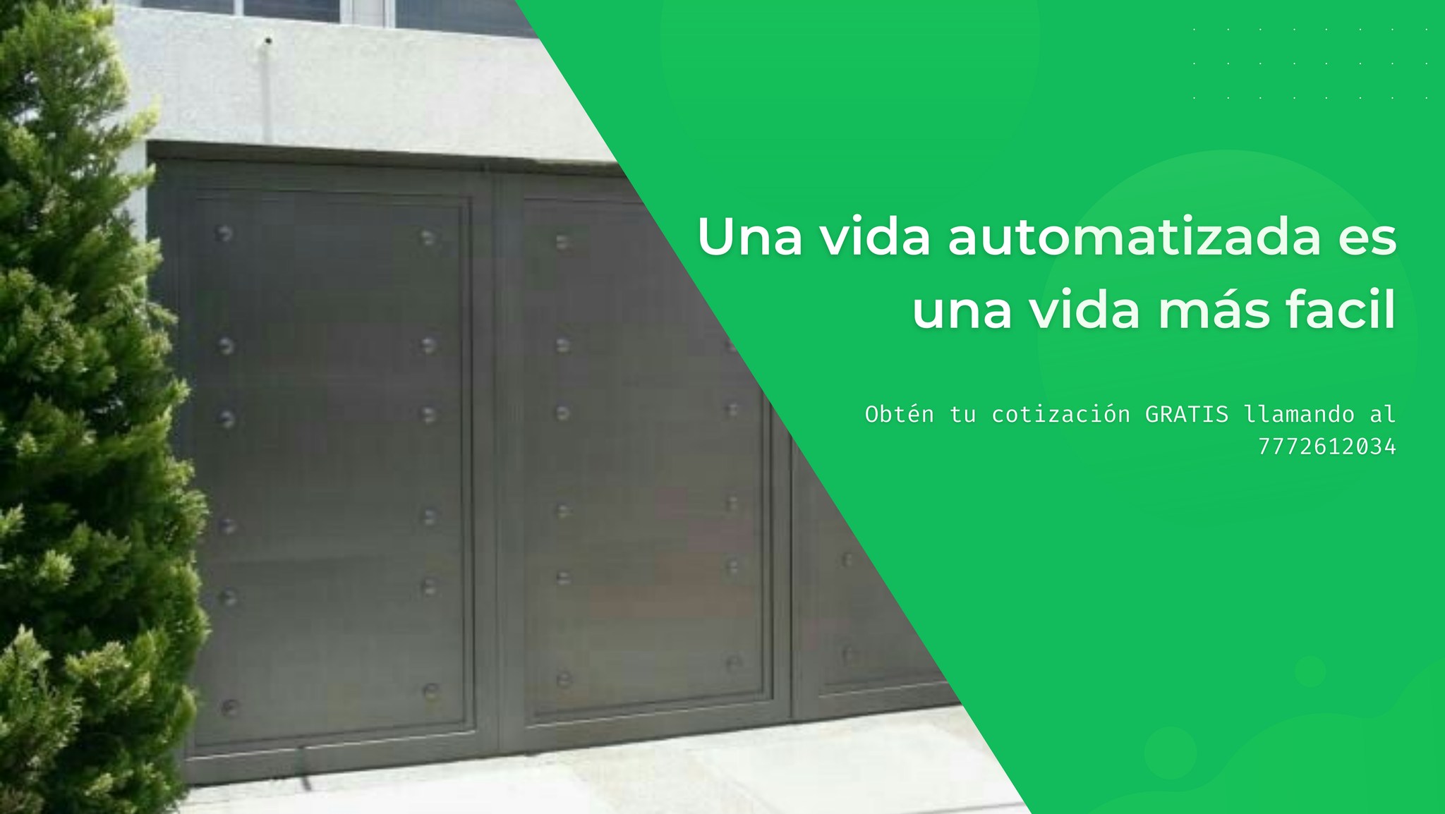 Portones automáticos Morelos