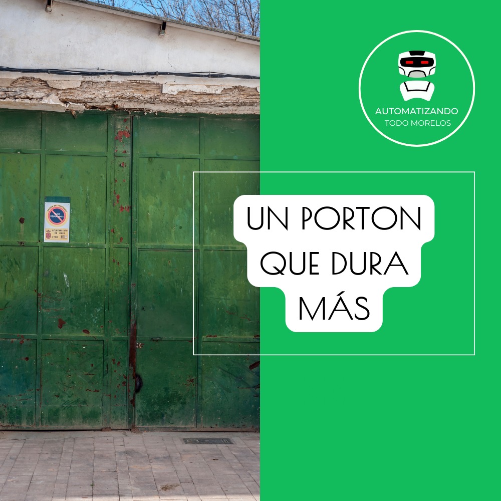 Portón metálico